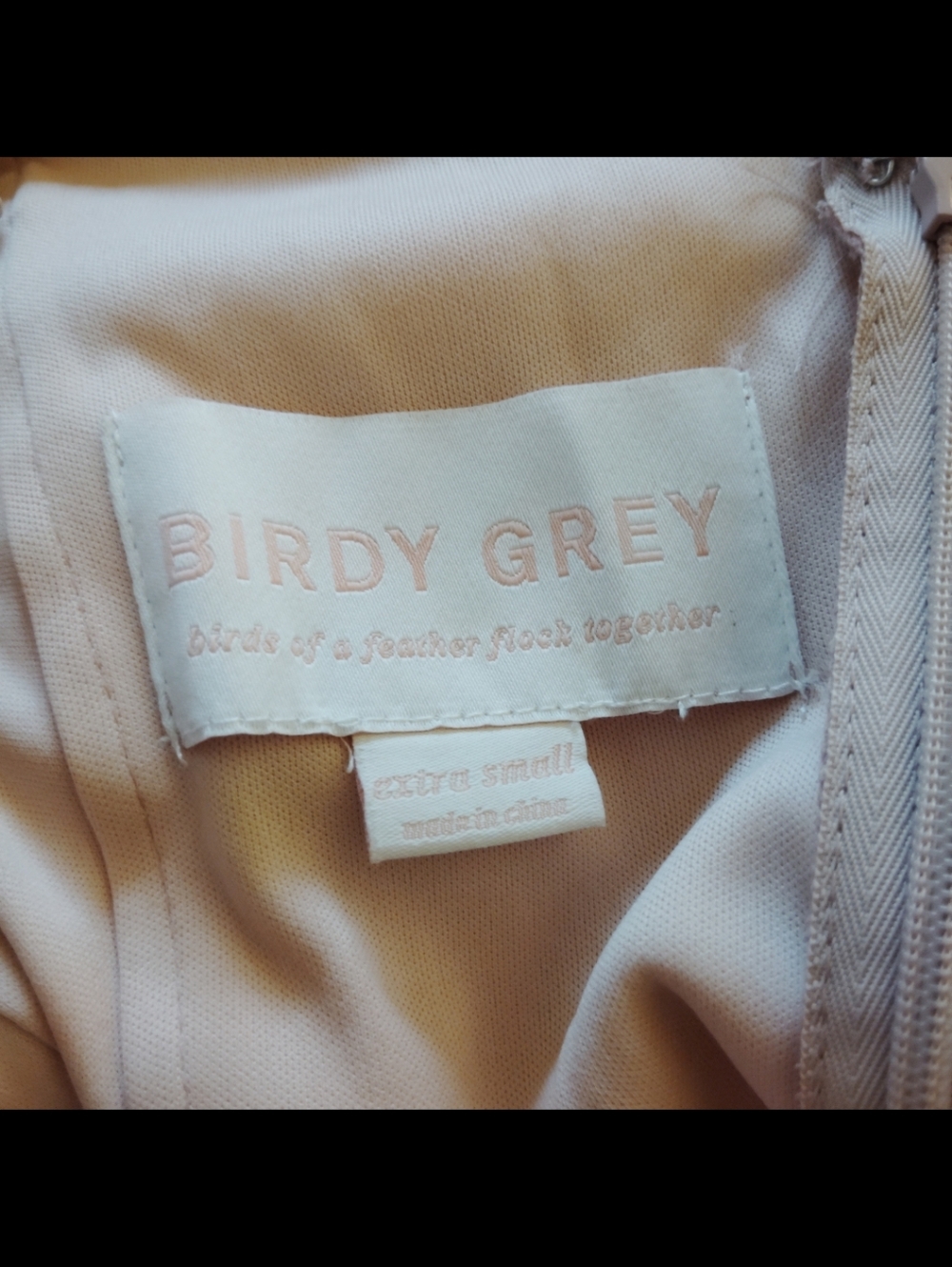 BIRDY GREY Maria Convertible Dress - Rose Quartz Size XS - Picture 11 of 11